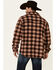 Outback Trading Co Men's Plaid Long Sleeve Button-Down Western Flannel Shirt , Lt Brown, hi-res