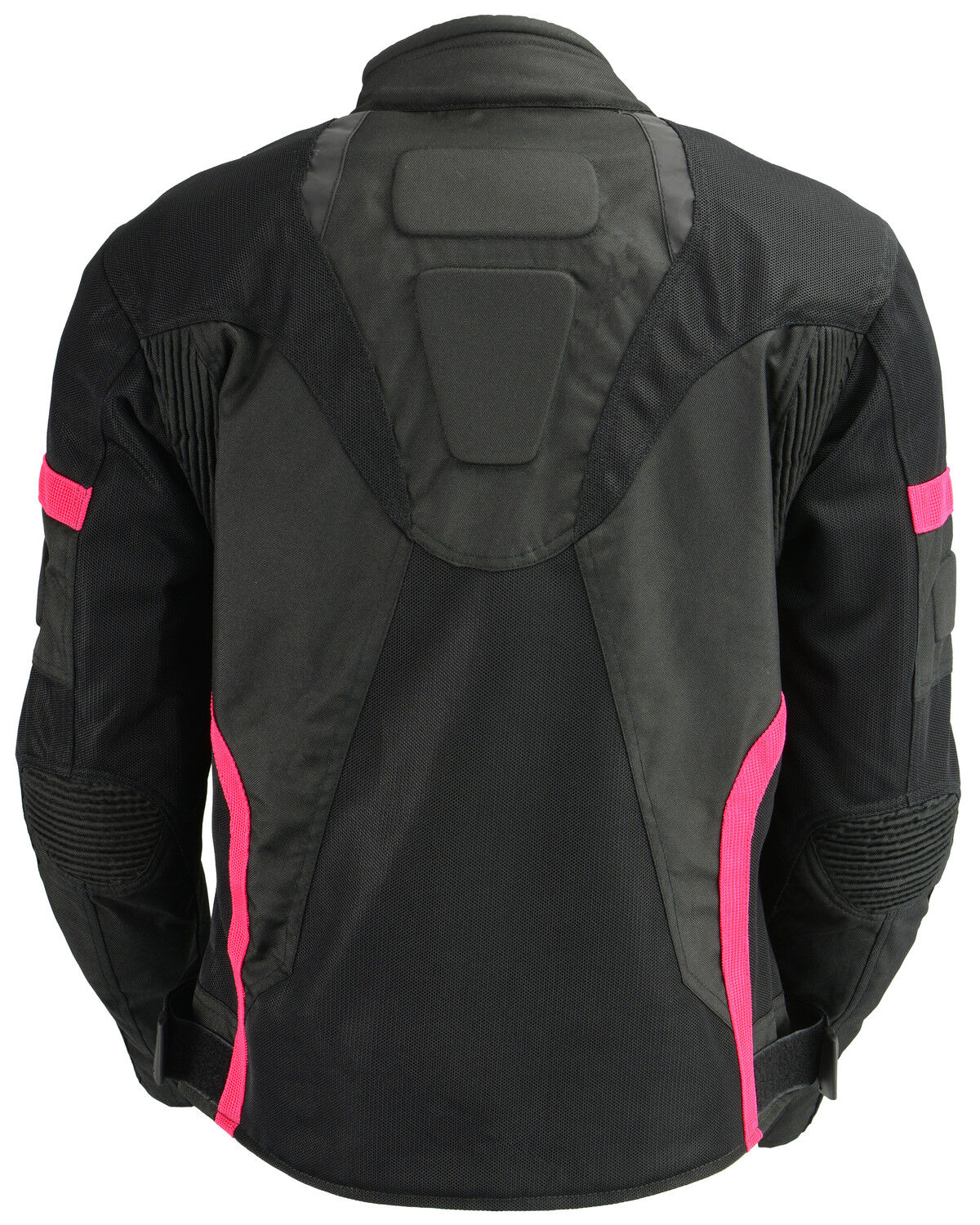 Image #3 - Milwaukee Performance Women's Reflective Mesh Racer Jacket - 4X, Pink/black, hi-res
