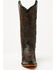 Image #4 - Corral Women's Floral Embroidered Tall Western Boots - Snip Toe, Black, hi-res