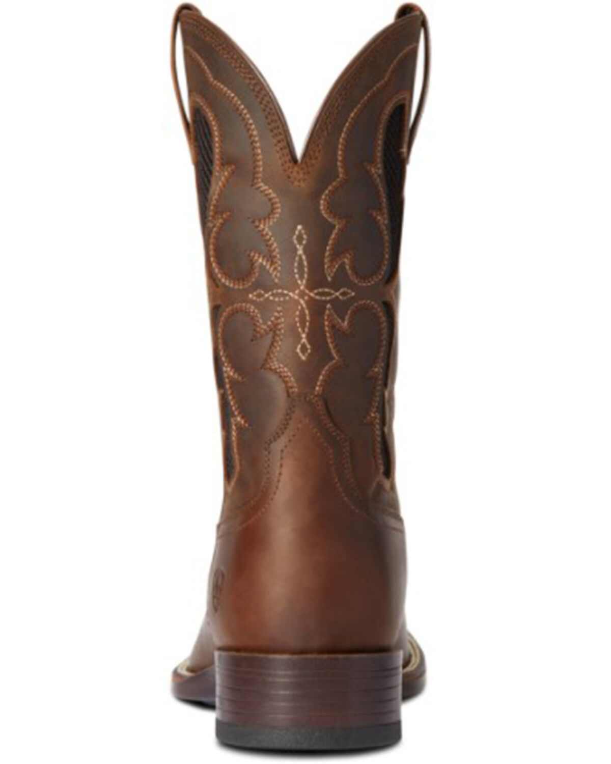 Image #3 - Ariat Men's Distressed Dash VentTEK Ultra Bantamweight Performance Western Boots - Broad Square Toe, Brown, hi-res