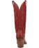 Image #7 - Dingo Women's Hensley Tall Western Boots - Round Toe, Red, hi-res