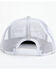 Image #3 - Salty Rodeo Men's Longhorn Logo Embroidered Trucker Cap, Grey, hi-res