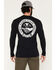Image #1 - Troll Co Men's Haggler Long Sleeve Graphic T-Shirt, Black, hi-res