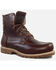 Image #1 - Superlamb Men's Ibex Lacer Work Boots - Composite Toe, Black Cherry, hi-res