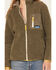 Image #3 - Kavu Women's Pinesdale Shadow Pine Sherpa Jacket, Olive, hi-res