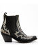 Image #3 - Caborca Silver by Liberty Black Women's Simone Western Booties - Medium Toe , Black, hi-res