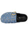 Image #4 - Azalea Wang Women's Zale Studded Denim Mules, Blue, hi-res