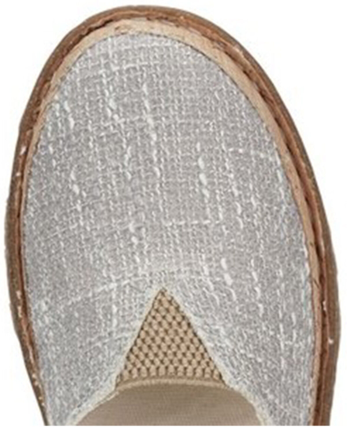Image #6 - Tony Lama Women's Renata Slip-On Casual Shoes, Grey, hi-res