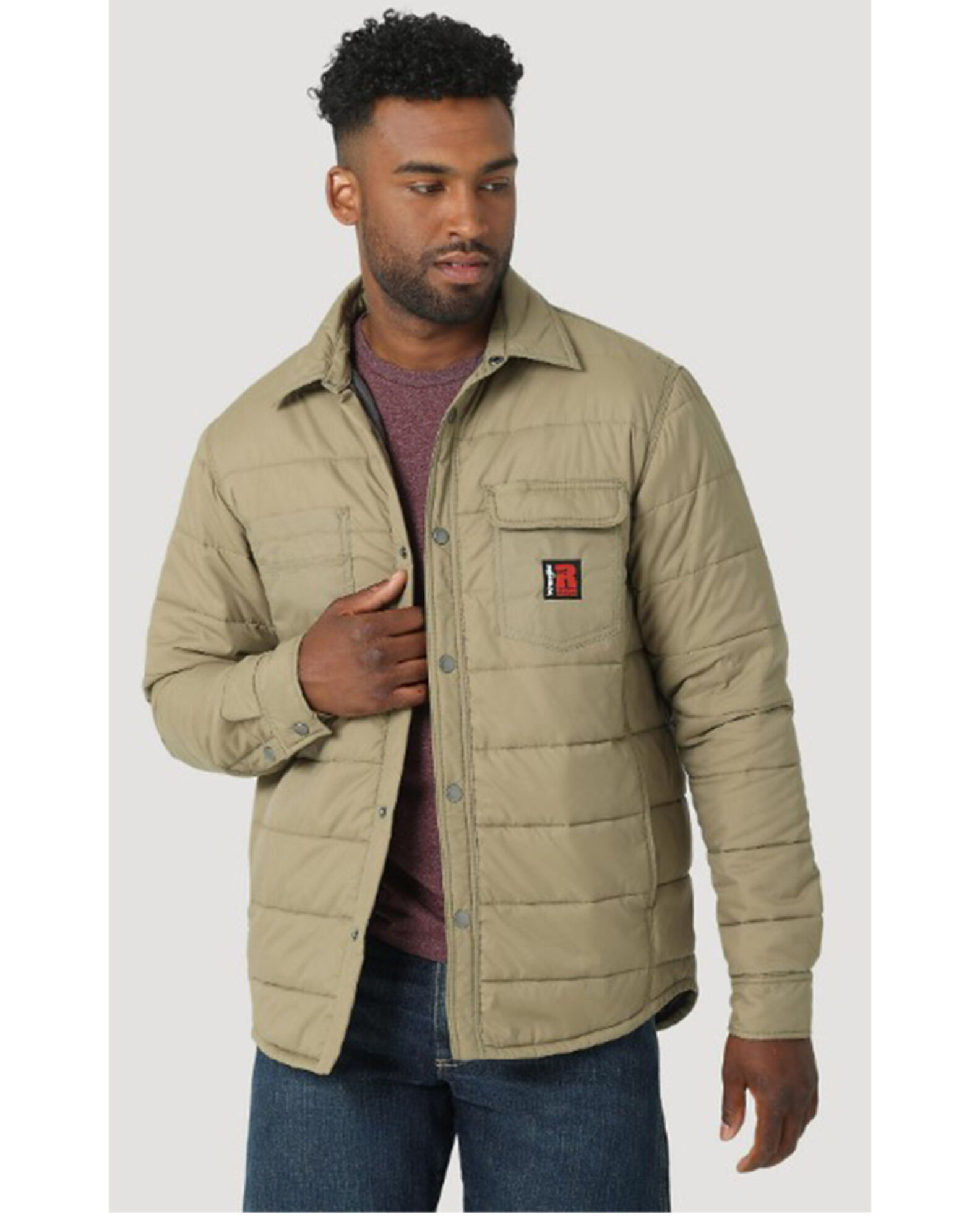 Wrangler RIGGS Men s Tough Layers Insulated Shirt Jacket Sheplers