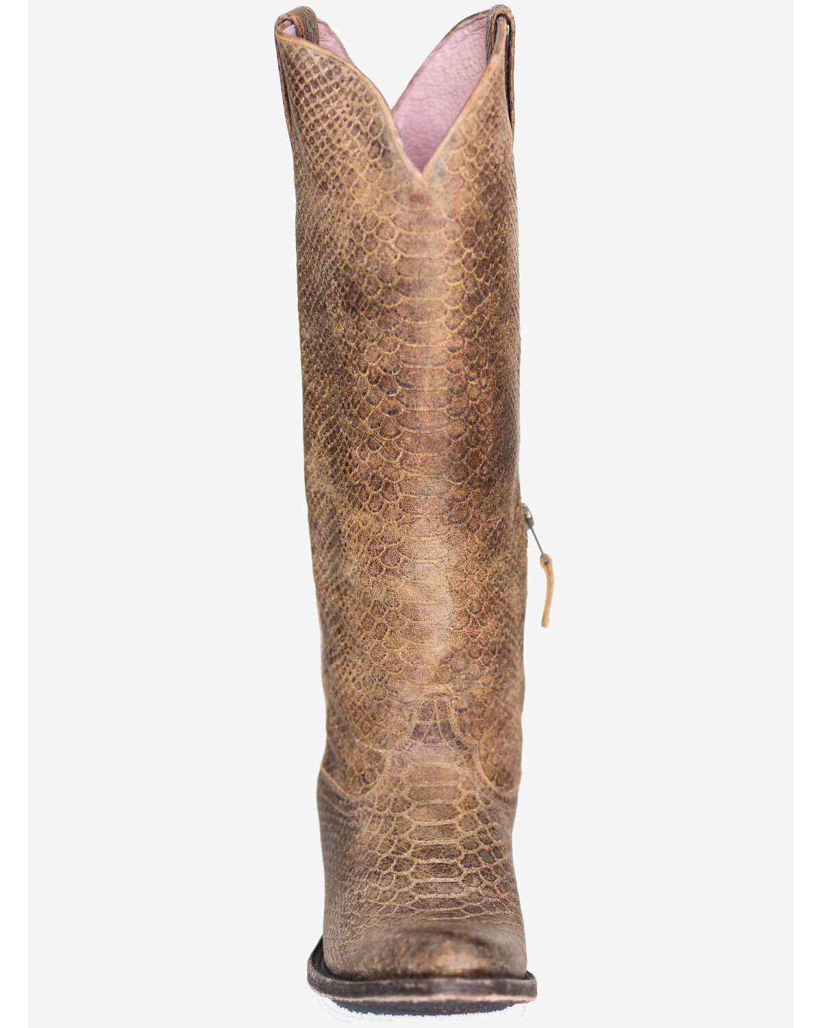 Image #5 - Miss Macie Women's Eden Western Boots - Round Toe, Brown, hi-res