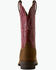 Image #3 - Ariat Women's Hybrid Ranchwork Performance Western Boots - Broad Square Toe, Brown, hi-res
