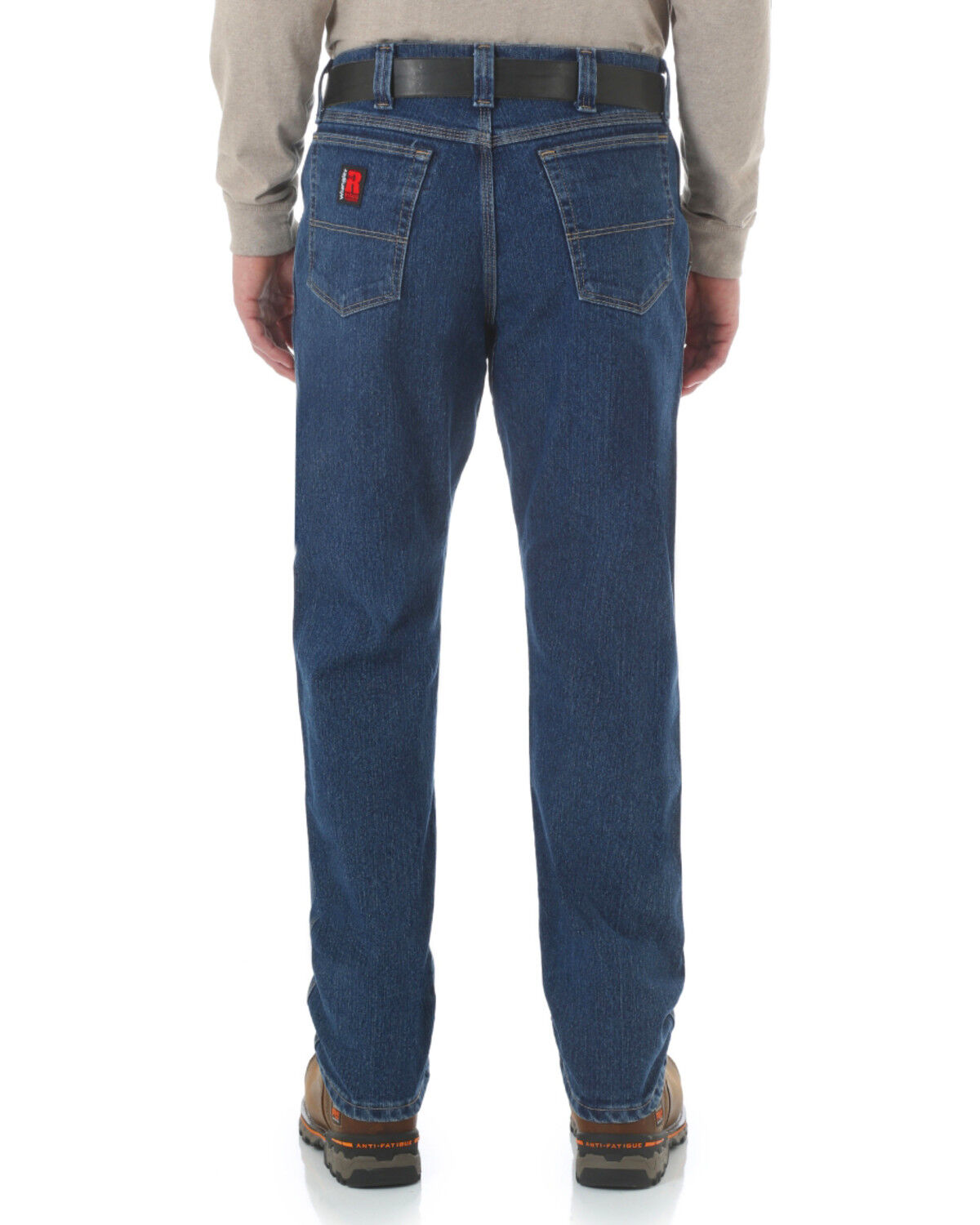 Image #1 - Wrangler Riggs Men's Advanced Comfort Straight Work Jeans, Midstone, hi-res