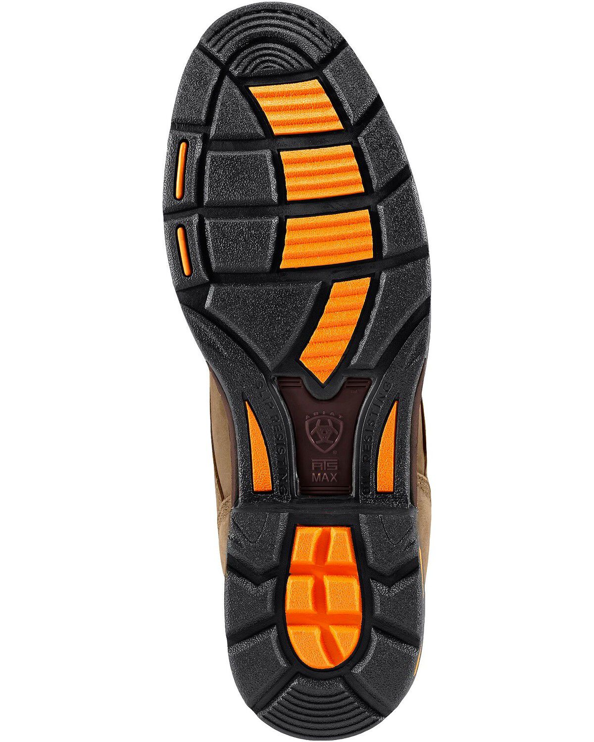 Image #3 - Ariat Men's WorkHog® H2O 8" Lace-Up Work Boots - Composite Toe, Distressed, hi-res