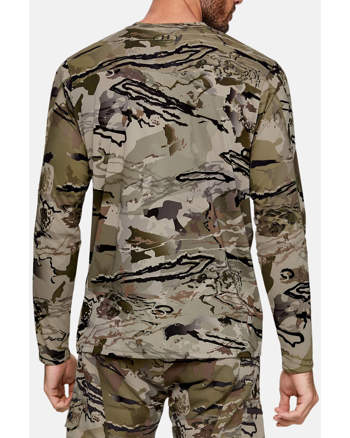 Image #2 - Under Armour Men's Barren Iso-Chill Brushline Long Sleeve Work Shirt, Camouflage, hi-res