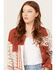 Image #2 - Miss Me Women's Southwestern Print Color Block Shacket, , hi-res