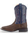 Image #3 - Ariat Boys' Royal Blue Quickdraw Western Boots - Square Toe, Brown, hi-res