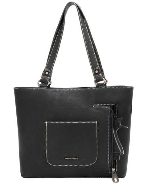 Montana West Women's Southwestern Print Concealed Carry Tote, Black, hi-res