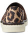 Image #3 - Ariat Women's Ryder Slip-On Leopard Shoes - Round Toe, Brown, hi-res