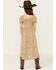 Image #4 - Rylee & Cru Girls' Golden Garden Print Dress, Cream, hi-res