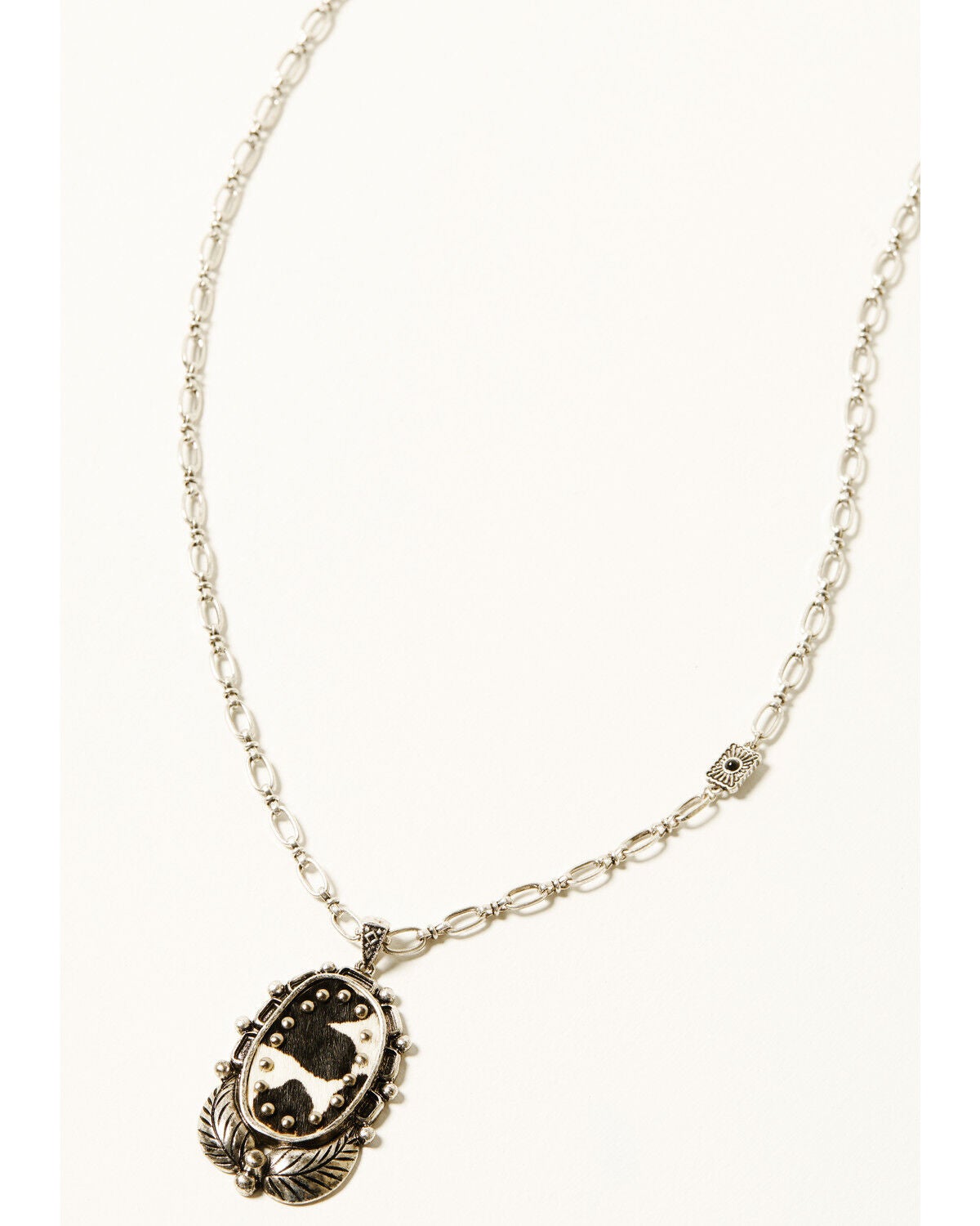 Shyanne Women's Rodeo Luxe Necklace, Silver, hi-res