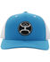 Image #3 - Hooey Men's Primo Logo Embroidered Trucker Cap, Blue, hi-res