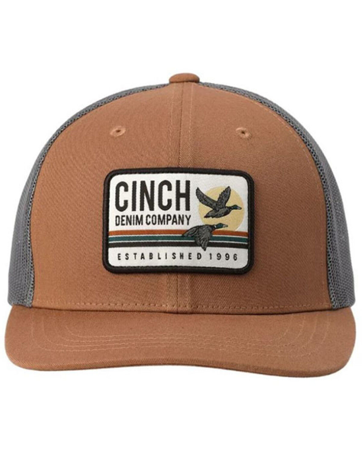 Image #1 - Cinch Men's Flying Duck Ball Cap, Gold, hi-res