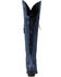 Image #5 - Lane Women's Lexington Over The Knee Corset Western Boots - Snip Toe, Navy, hi-res