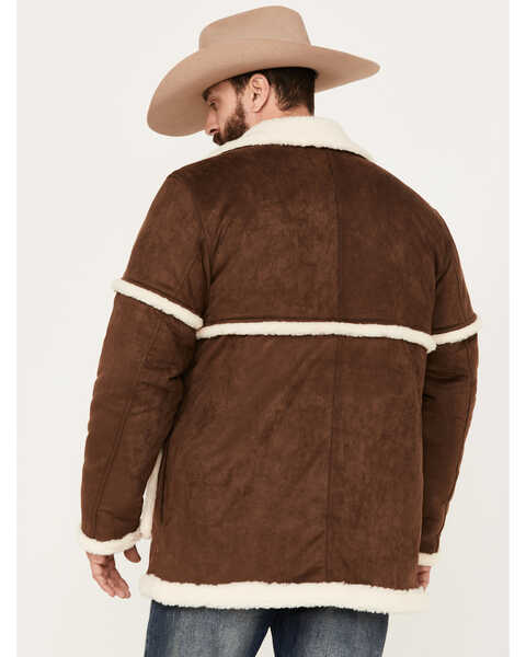 Image #4 - Wrangler Men's Sherpa Cowboy Jacket, , hi-res