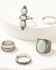 Image #1 - Shyanne Women's Luna Bella Ring Set - 5 Piece, Silver, hi-res