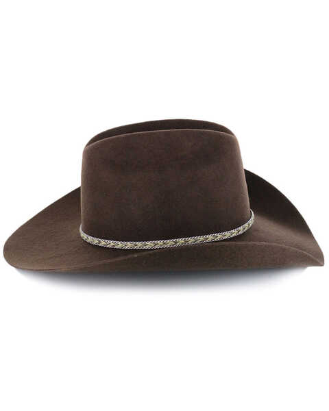 Image #4 - Cody James Ramrod 3X Felt Cowboy Hat, Chocolate, hi-res