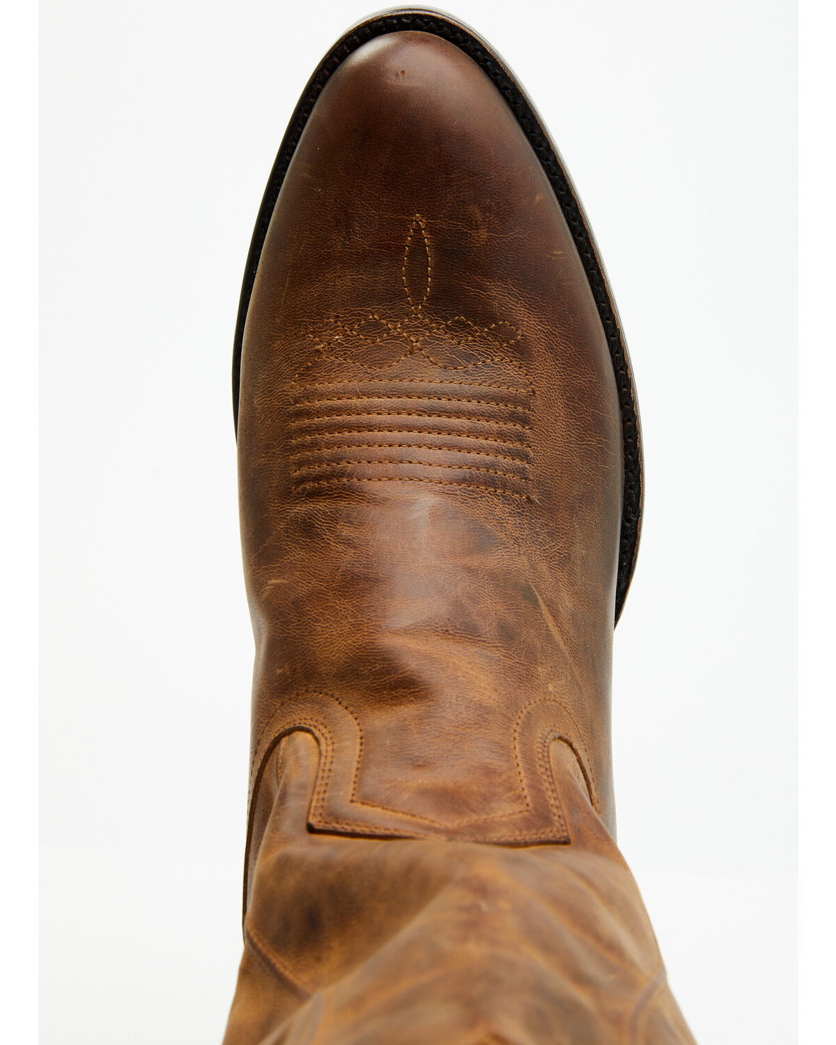 Image #6 - Cody James Black 1978® Men's Chapman Western Boots - Round Toe, Distressed Brown, hi-res