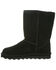 Image #3 - Bearpaw Women's Elle Short Wide Boots - Round Toe, Black, hi-res