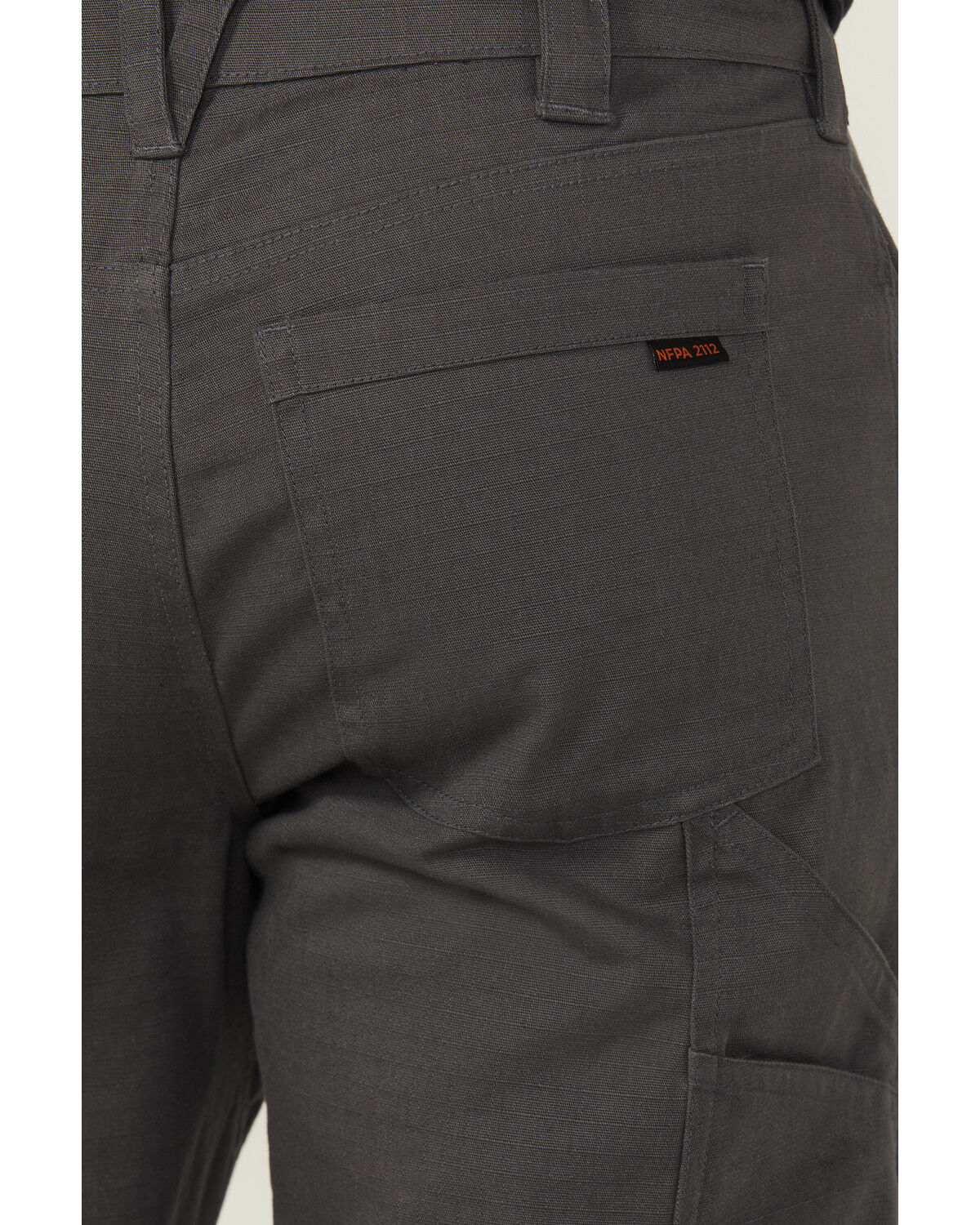 Image #4 - Hawx Men's FR Double Front Ripstop Pants, Charcoal, hi-res