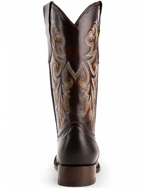 Image #3 - Ferrini Men's Tundra Western Boots - Square Toe, Chocolate, hi-res