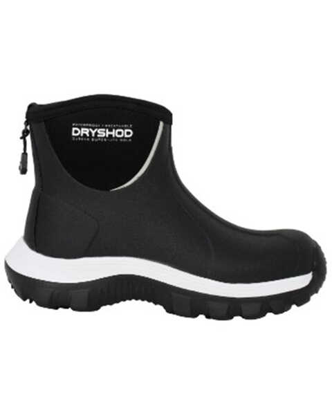 Image #2 - Dryshod Men's Evalusion Lightweight Ankle Waterproof Work Boots - Round Toe, Black, hi-res