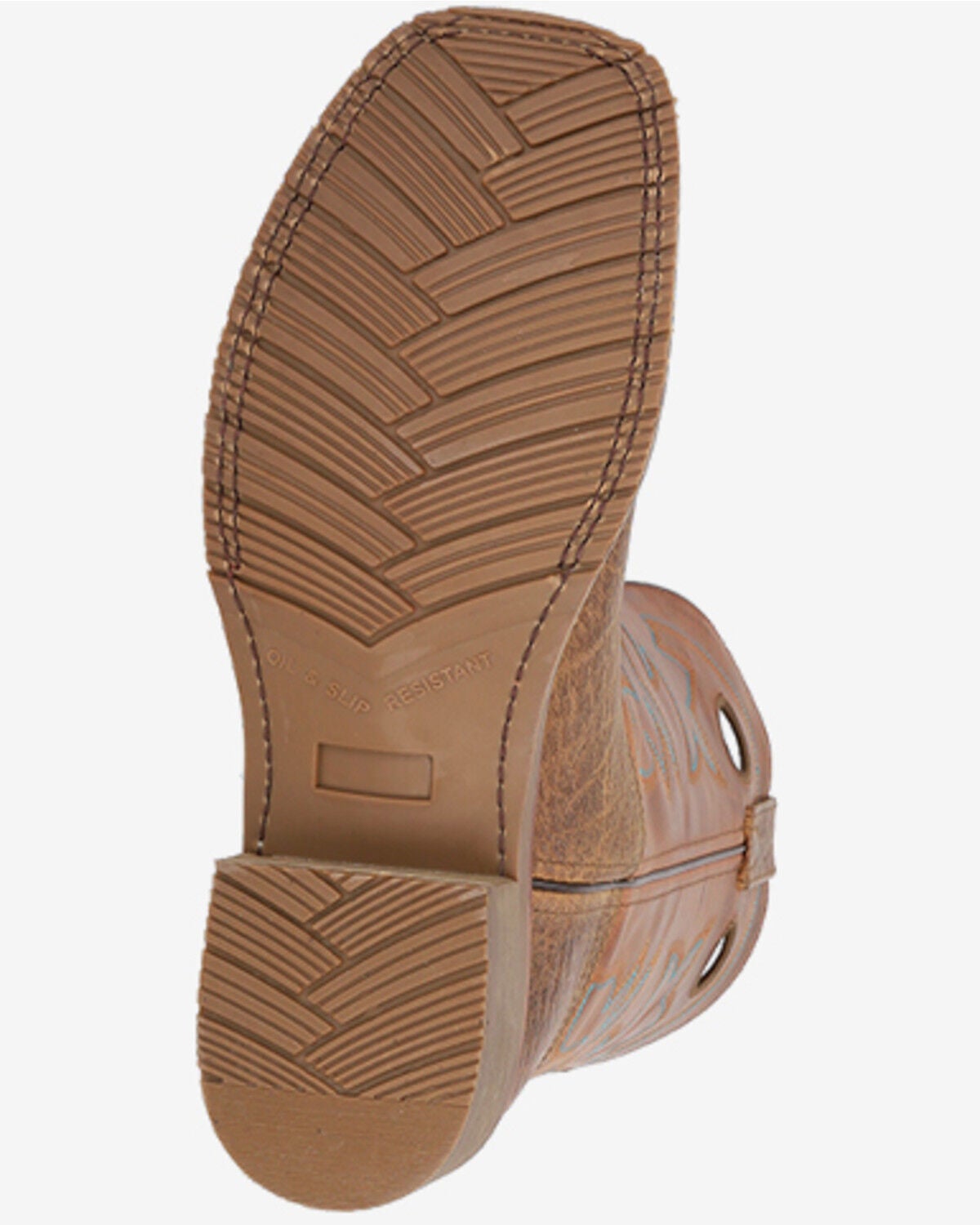 Image #6 - Smoky Mountain Men's Parker Performance Western Boots - Square Toe, Brown, hi-res