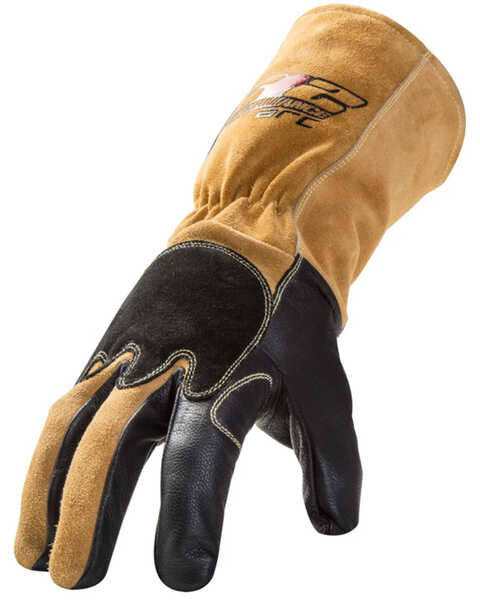 Image #1 - 212 Performance Men's FR ARC Economy TIG Welding Work Gloves , Brown, hi-res
