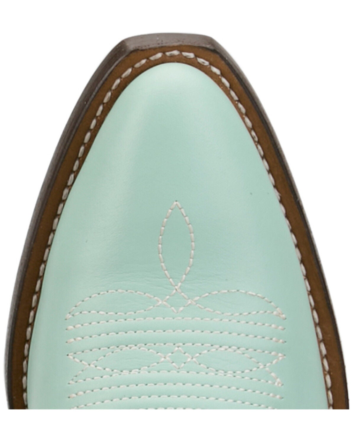 Image #6 - Justin Women's Heart Inlay Tall Western Boots - Snip Toe, Blue, hi-res