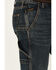 Image #2 - Ariat Men's Rebar M7 McCoy Dark Wash Durastretch Slim Straight Work Jeans, Blue, hi-res