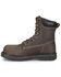 Image #2 - Carolina Men's 8" Shotcrete Lace-Up Work Boot - Soft Toe , Brown, hi-res