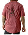Image #1 - Ariat Men's Scream Rebar Workman Short Sleeve Graphic T-Shirt, Light Purple, hi-res