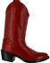 Shyanne Girls' Western Boots - Pointed Toe, Red, hi-res