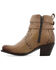 Black Star Women's Hereford Fashion Booties - Round Toe, Off White, hi-res