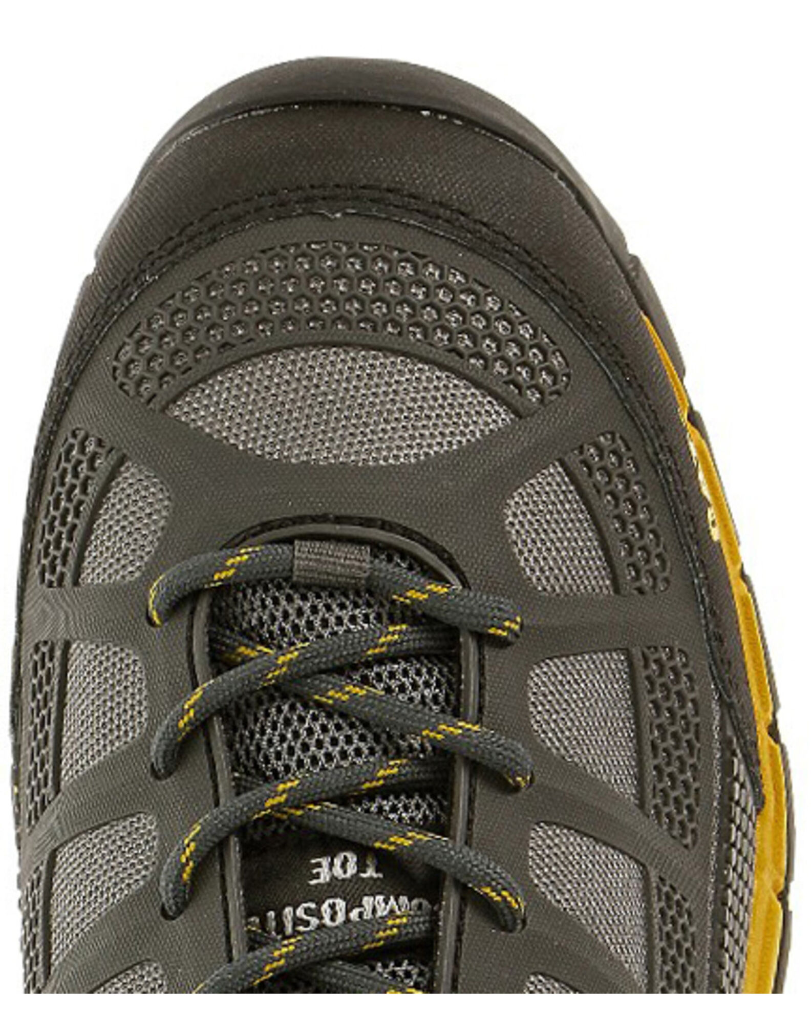 Caterpillar Men s Grey Streamline ESD Work Shoes Composite Toe