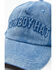 Image #2 - Shyanne Women's Denim Cowboy Hat Baseball Cap , Blue, hi-res