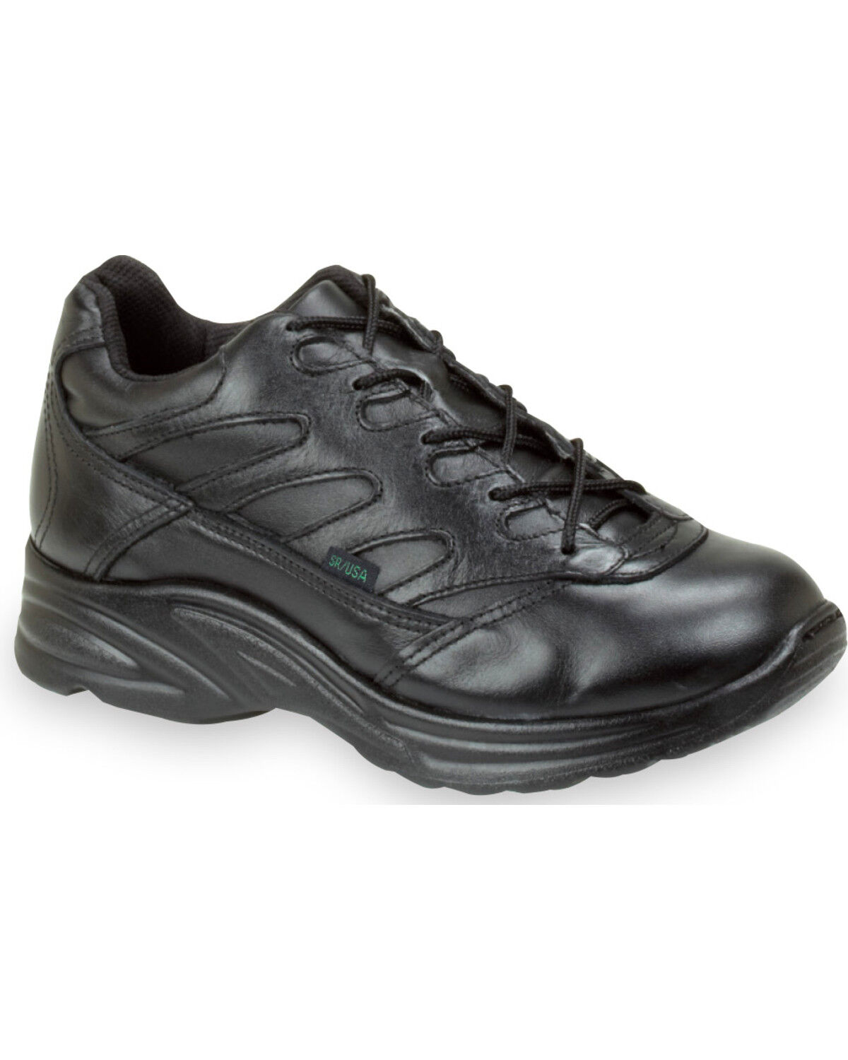 Image #1 - Thorogood Women's Liberty Street Athletics Postal Certified Oxfords, Black, hi-res
