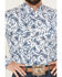 Image #3 - Rodeo Clothing Men's Paisley Print Long Sleeve Button-Down Western Shirt, Black, hi-res