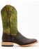 Image #2 - Cody James Men's Exotic Shark Western Boots - Broad Square Toe, Green, hi-res
