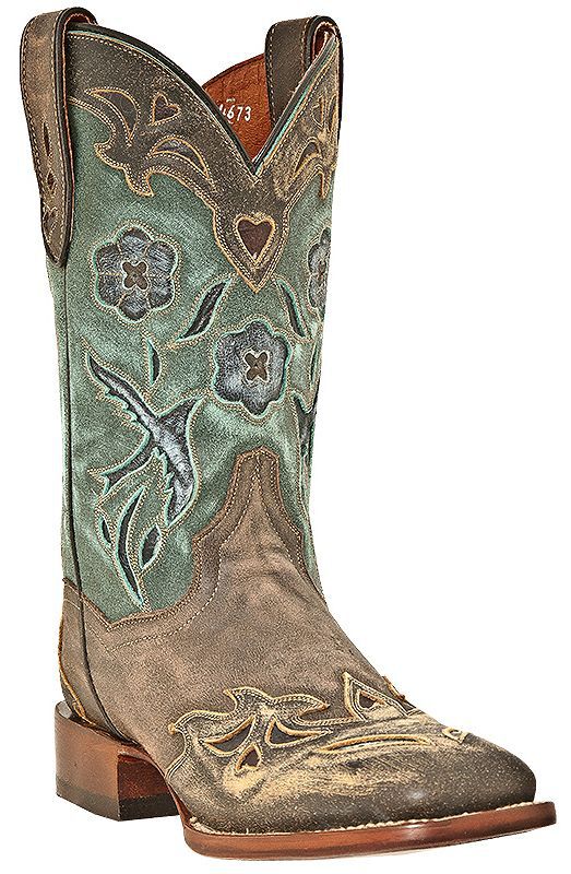 cowgirl square toe boots