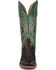 Image #4 - Tony Lama Women's Zaire Exotic Full Quill Ostrich Western Boots - Square Toe, Chocolate, hi-res